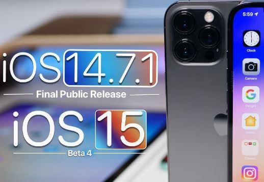 iOS 14.7.1 iOS 15 Beta 4